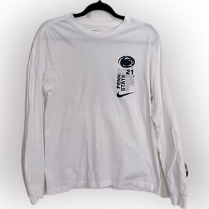 Penn State Nike white out long sleeve T-shirt men’s medium